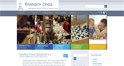 Desktop Screenshot of excelsiorchess.com