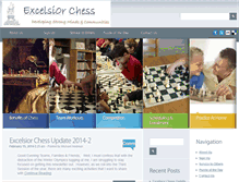 Tablet Screenshot of excelsiorchess.com